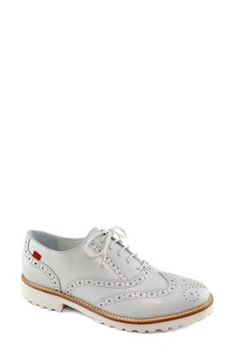 Marc Joseph New York Central Park West Wingtip Oxford in Ice Box Napa