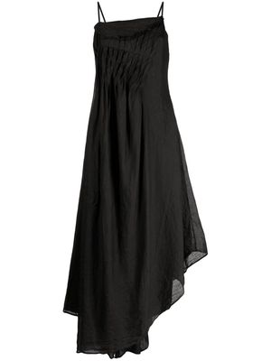 Marc Le Bihan asymmetric long dress - Black