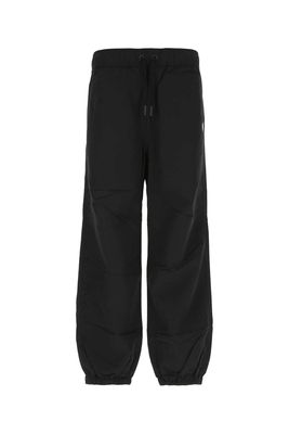 Marcelo Burlon Black Nylon Joggers