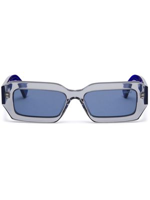 Marcelo Burlon County of Milan Agave rectangle-frame sunglasses - Grey