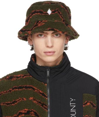 Marcelo Burlon County of Milan All Over Camou Bucket Hat
