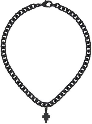 Marcelo Burlon County of Milan Black Cross Necklace