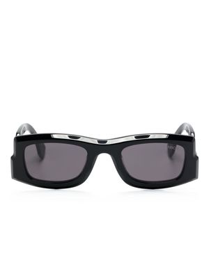 Marcelo Burlon County of Milan Cirsium rectangle-frame sunglasses - Black