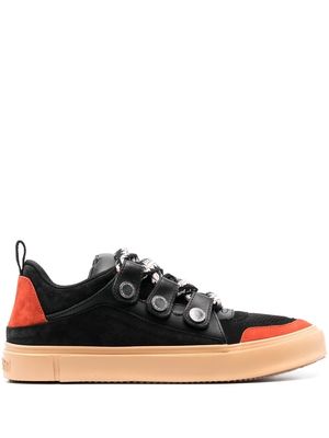 Marcelo Burlon County of Milan colour-block lace-up sneakers - Black