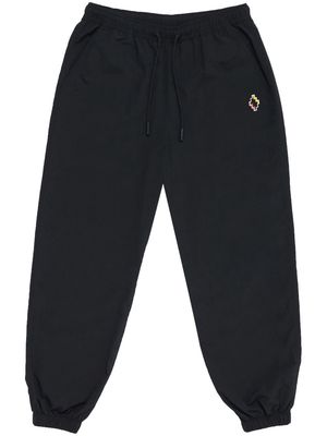 Marcelo Burlon County of Milan cross-embroidered track pants - Black