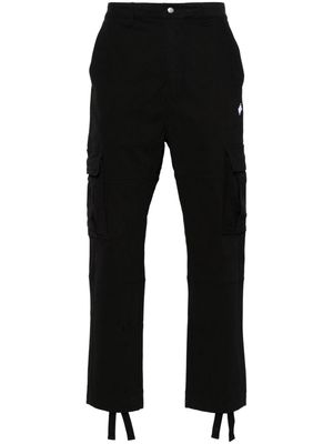 Marcelo Burlon County of Milan Cross tapered cargo trousers - Black