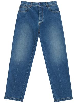 Marcelo Burlon County of Milan dark-wash straight-leg jeans - Blue