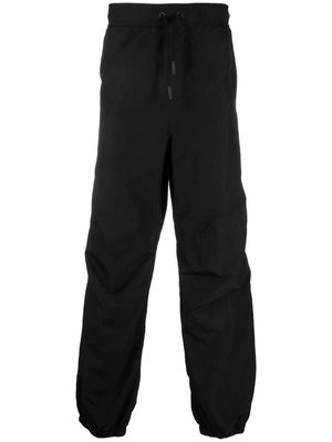 Marcelo Burlon County of Milan drawstring-fastening waistband trousers - 1001 BLACK WHITE