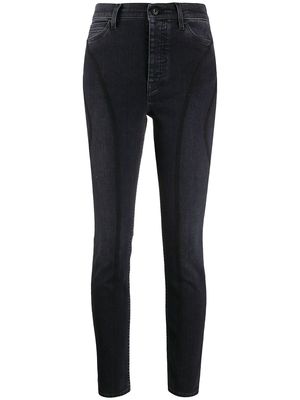 Marcelo Burlon County of Milan faded skinny jeans - 1020 BLACK FADED ORANGE
