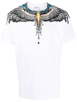 Marcelo Burlon County of Milan Grizzly Wings long-sleeve T-shirt - White