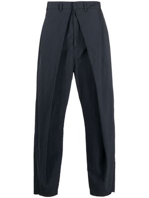 Marcelo Burlon County of Milan high-waisted tailored trousers - Blue