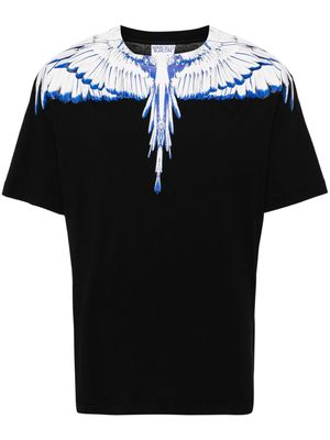 Marcelo Burlon County of Milan Icon Wings-print cotton T-shirt - Black