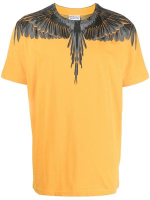 Marcelo Burlon County of Milan Icon Wings short-sleeved T-shirt - Yellow