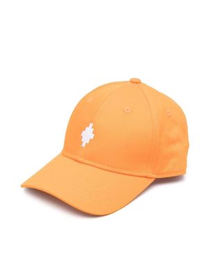 Marcelo Burlon County Of Milan Kids embroidered-logo baseball cap - Orange