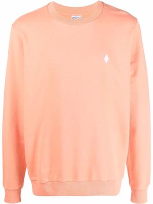 Marcelo Burlon County of Milan logo motif sweatshirt - Orange