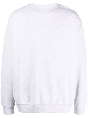 Marcelo Burlon County of Milan logo-print long-sleeved sweatshirt - Grey