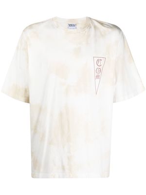 Marcelo Burlon County of Milan logo-print T-shirt - 0161 WHITE BEIGE