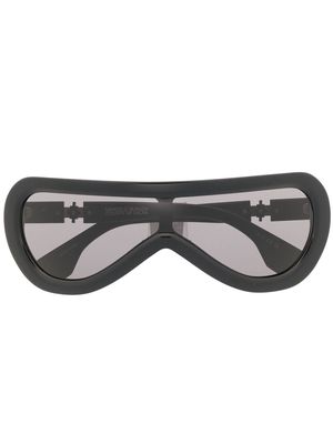 Marcelo Burlon County of Milan Lunaria glossy sunglasses - Black