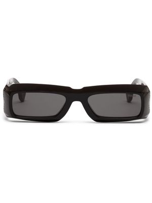 Marcelo Burlon County of Milan Maqui rectangle-frame sunglasses - Black
