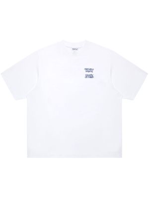 Marcelo Burlon County of Milan MBCM Slogan cotton T-shirt - White