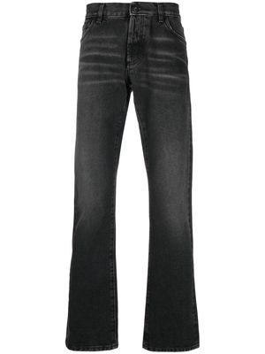 Marcelo Burlon County of Milan Medium Stone Cross slim-fit jeans - Black
