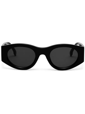Marcelo Burlon County of Milan Pasithea oval-frame sunglasses - Black