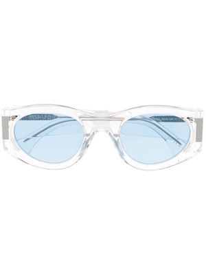 Marcelo Burlon County of Milan Pasithea transparent sunglasses - Neutrals