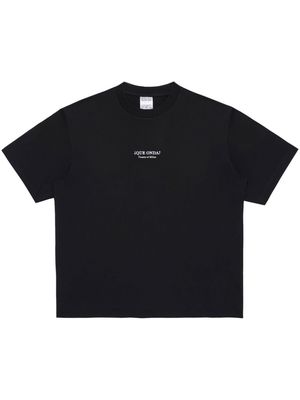 Marcelo Burlon County of Milan Que Onda short-sleeve T-shirt - Black