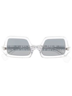 Marcelo Burlon County of Milan Solidago square-frame sunglasses - Neutrals