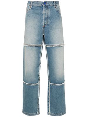 Marcelo Burlon County of Milan straight-leg jeans - Blue