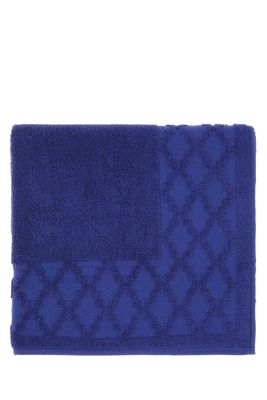 Marcelo Burlon Electric Blue Terry Fabric Towels Set