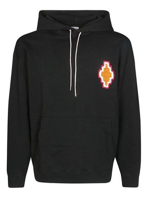 Marcelo Burlon Macrame Cross-patch Hoodie