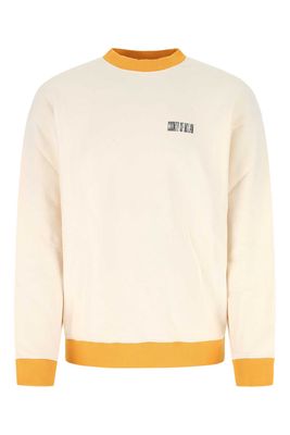 Marcelo Burlon Two Tone Cotton Sweatshirt