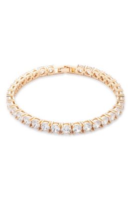 Marchesa Peachy Keen Cubic Zirconia Bracelet in Gold/Cry