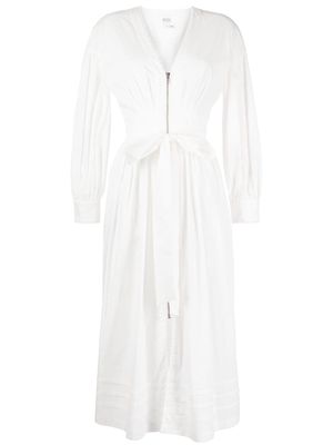 Marchesa Rosa Indigo cotton midi dress - White