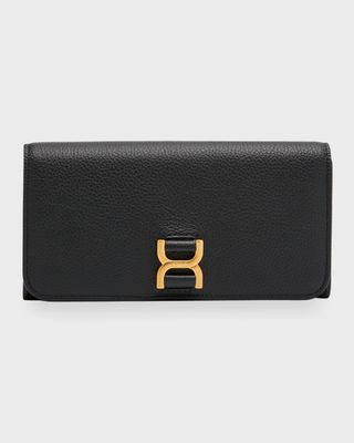 Marcie Grained Leather Bifold Wallet