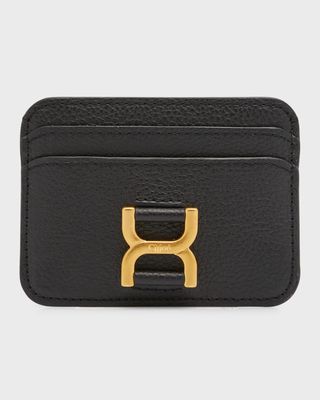 Marcie Grained Leather Card Holder