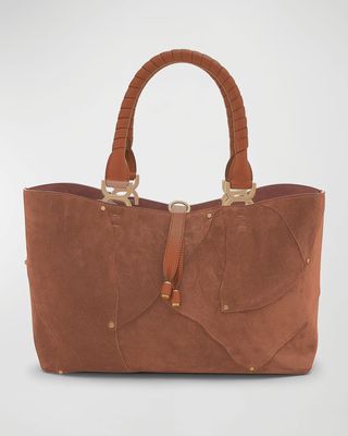 Marcie Small Patchwork Stud Tote Bag