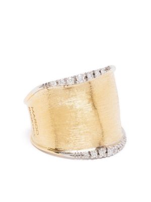 Marco Bicego 18kt yellow gold diamond band ring