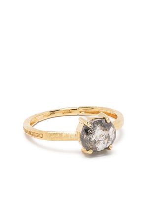 Marco Bicego 18kt yellow gold grey diamond ring