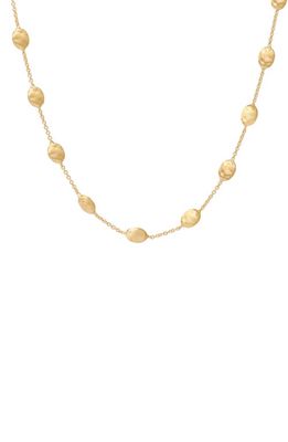 Marco Bicego Siviglia Station Necklace in 18K Gold