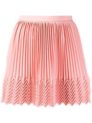Marco De Vincenzo pleated mini skirt - Pink