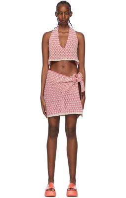 Marco Rambaldi SSENSE Exclusive Pink Cotton Cover-Up Set