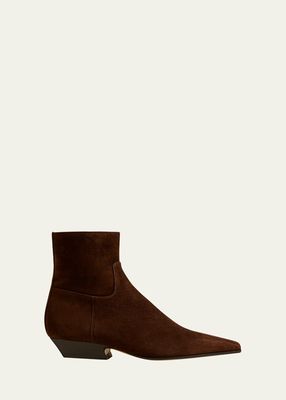 Marfa Suede Ankle Boots