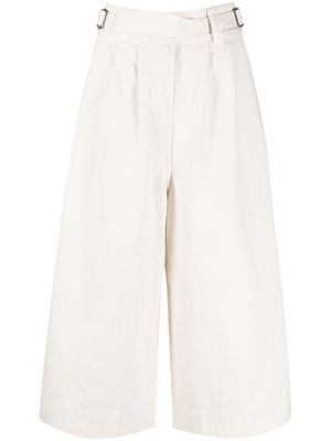 Margaret Howell cotton-twill culottes - White