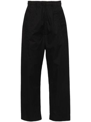 Margaret Howell elasticated tapered trousers - Black