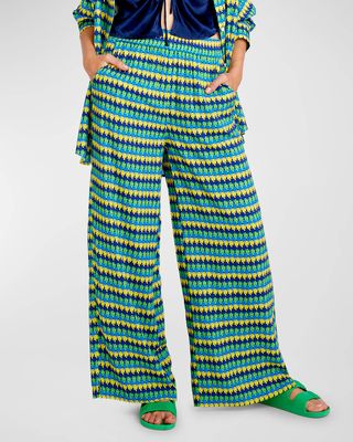 Margarita Crochet Rayon Pants