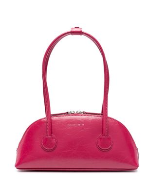 Marge Sherwood Bessette logo-print shoulder bag - Pink