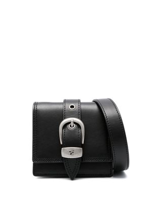 Marge Sherwood buckle-detail mini bag - Black