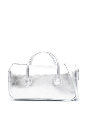 Marge Sherwood small Zipper tote bag - Silver